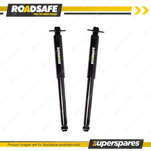 2 x Rear Roadsafe STR Telescopic Shock Absorbers for Kia Rio LS BC 2000-2005