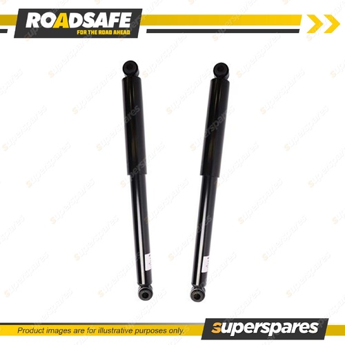 2 x Rear Roadsafe STR Telescopic Shocks - 541mm for Mitsubishi Triton MK 96-06