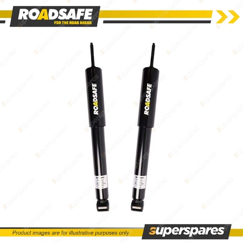 2 x Rear Roadsafe STR Telescopic Shock Absorbers for Mitsubishi Pajero IO QA SUV