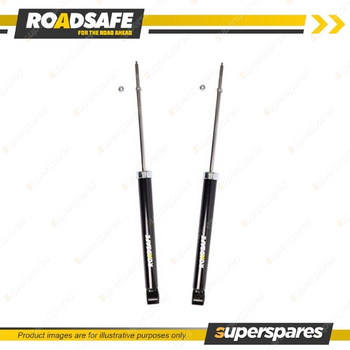 2 x Rear Roadsafe STR Telescopic Shock Absorbers for Mitsubishi Mirage LA LB