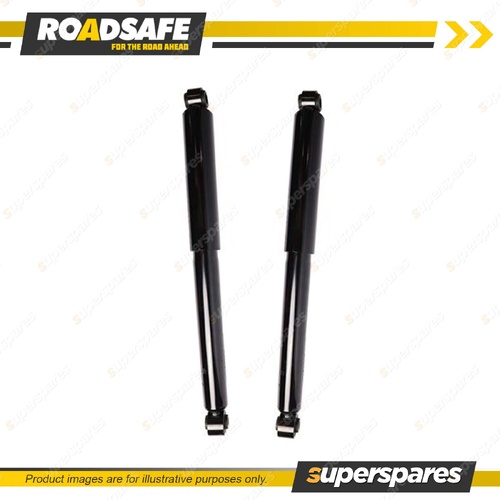 2 x Rear Roadsafe STR Telescopic Shocks for Nissan Navara D23 NP300 2014-On