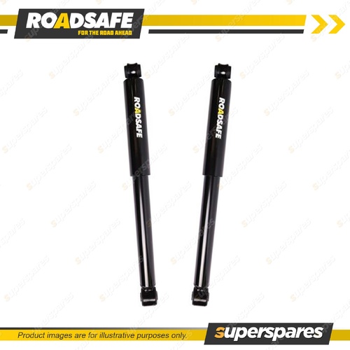 2 x Rear Roadsafe STR Telescopic Shocks for Nissan Navara D40 Wellside 2005-2015