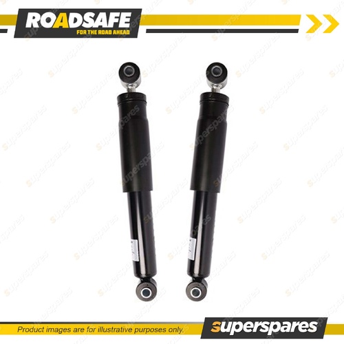 2x Rear Roadsafe STR Telescopic Shock Absorbers for Renault Kangoo X61 Van 10-20