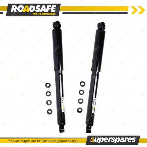 2 x Rear STR Telescopic Shocks for Toyota Landcruiser HZJ HDJ 78 GRJ VDJ 79