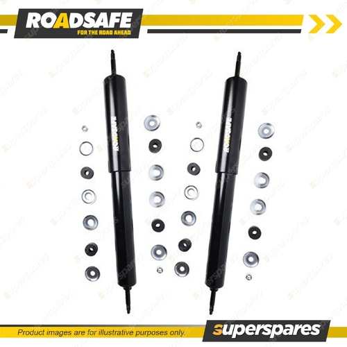 2 x Front Roadsafe STR Telescopic Shocks for Toyota Landcruiser FZJ HZJ 105 SUV