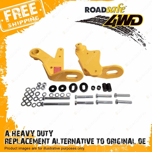 Pair Roadsafe Rated HD Front Recovery Tow Points for Suzuki Jimny GJ JB74 2018+