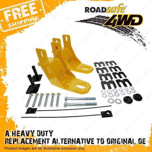 Roadsafe Front Recovery Tow Points for Toyota Prado GDJ251R SUV 2.8L 24-On