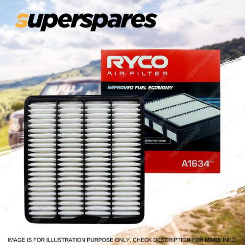 Ryco Air Filter for Toyota Landcruiser VDJ200 V8 4.5L Turbo Diesel 11/2007-On