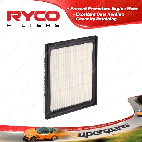 Ryco Air Filter for Toyota Tundra 3.4L Hybrid 11/2023-On Length 243mm