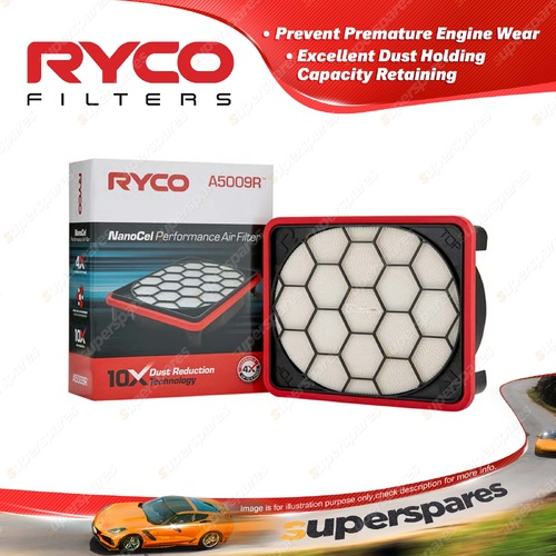 Ryco Nanocel Performance Air Filter for Toyota Landcruiser Prado GDJ150R 15-23