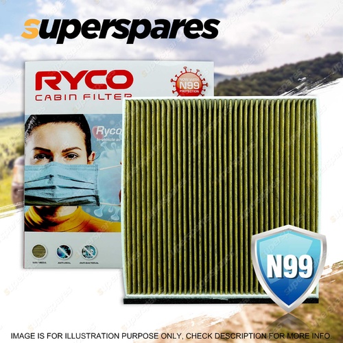 Ryco N99 Cabin Air Filter for Subaru Liberty Outback Outside Length 219mm