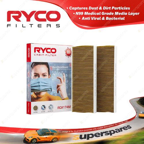 Ryco Microshield N99 Cabin Air Filter for Nissan Navara D40 Pathfinder R51