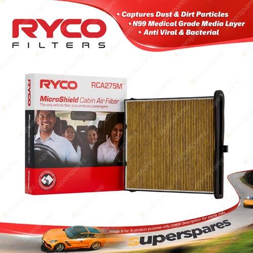 Ryco Microshield N99 Cabin Air Filter for Mazda CX-5 KE KF 3 BM BN 6 GL GJ