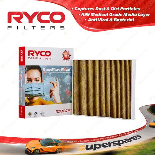 Ryco N99 Microshield Cabin Air Filter for Hyundai Sonata LF Series G4KJ G4KH