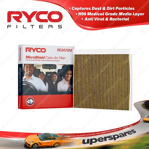 Ryco N99 MicroShield Cabin Air Filter for Smart 1 HX11 3 HC11 Series 08/2024 -On