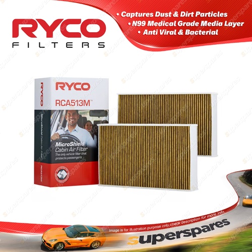 Ryco N99 Cabin Air Filter for BYD Shark 6 1.5L Turbo Petrol Sealion 6 Sealion 7