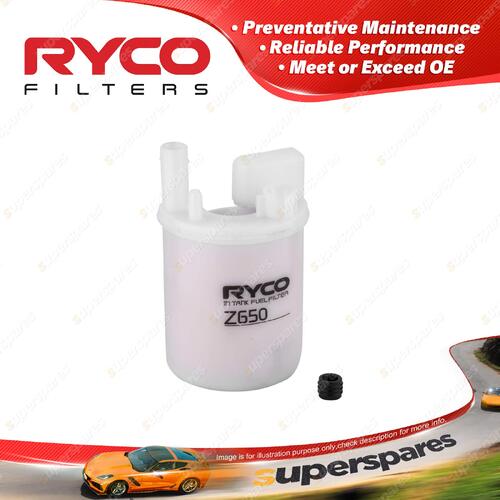 Ryco Fuel Filter for Hyundai Elantra XD Tiburon GK Petrol 4Cyl V6 1.8 2.0 2.7L
