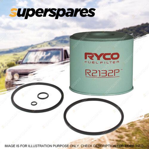 Ryco Fuel Filter for Seat Ibiza 4CYL 1.7 Diesel 03/1984-11/1993 CAV