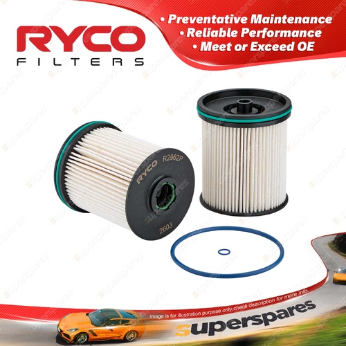 Ryco Fuel Filter for Chevrolet Silverado L5P Engine 2016-On Height 106.6mm