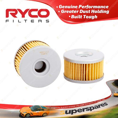 1 x Ryco Motorcycle Oil Filter for Suzuki DR50 DR600 LS650 DR750 DR800 RMC112