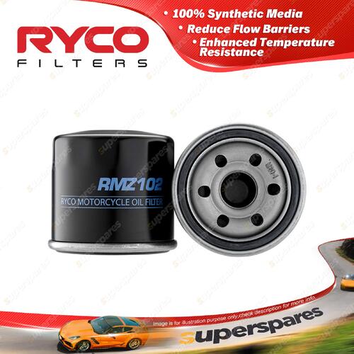 1 x Ryco Motorcycle Oil Filter for Kawasaki Various Spin-on Type Filter RMZ102