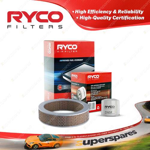 Ryco Oil Air Filter for Holden Rodeo KB28 KB29 4cyl 2.3L Petrol 4ZD1 85-88