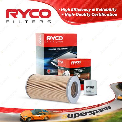 Ryco Oil Air Filter for Toyota Hiace KDH200R KDH205 KDH220R KDH222R 4cyl 2.5L