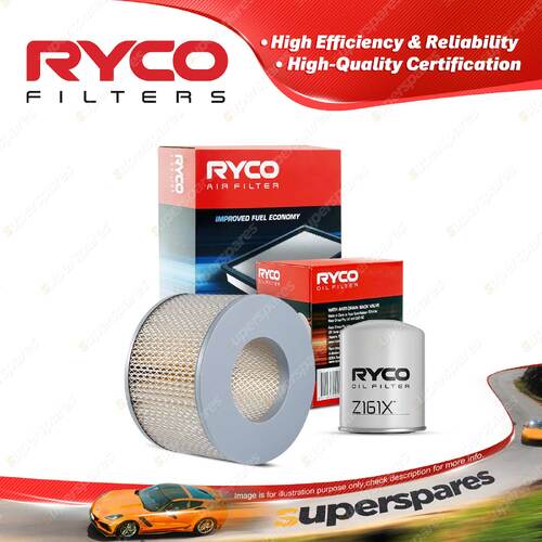 Ryco Oil Air Filter for Toyota Landcruiser HJ75 HJ61 HJ60 HJ47 Coaster HB30 Dyna