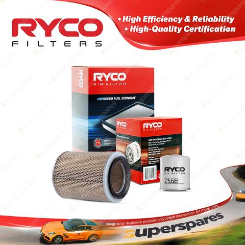 Ryco Oil Air Filter for Holden Shuttle WFR11 4cyl 1.8L 2L Petrol 4ZC1 4ZB1