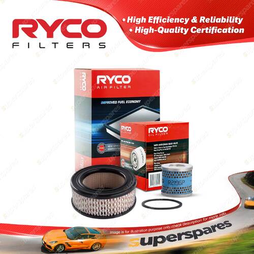 Ryco Oil Air Filter for Holden Torana HB LC LJ TA 4cyl 1.2L 1.3L Petrol 1159