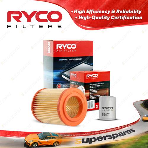 Ryco Oil Air Filter for Honda Crv RD RE Integra DC 4cyl Petrol K24A1 K20Z1 K24Z1