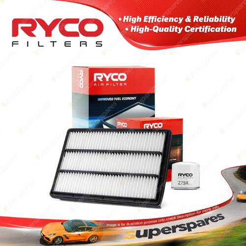 Ryco Oil Air Filter for Mitsubishi Pajero NM NP NS NT NW V6 3.8L Petrol 6G75