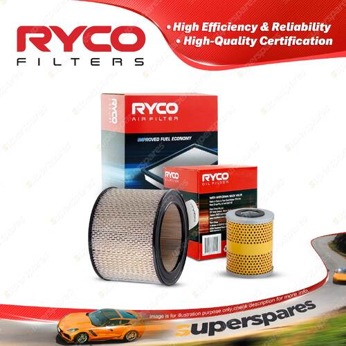 Ryco Oil Air Filter for Bedford Val 14 70 Y W Series Diesel 466 1966-1978