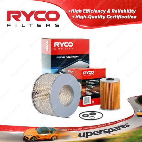 Ryco Oil Air Filter for Toyota Landcruiser HJ45 6cyl 3.6L Diesel H 09/1977-1980