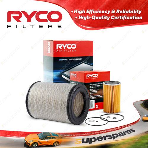 Ryco Oil Air Filter for Hino 700 Series 4562 4568 2045 2844 2848 FS1E 6cyl 12.9L