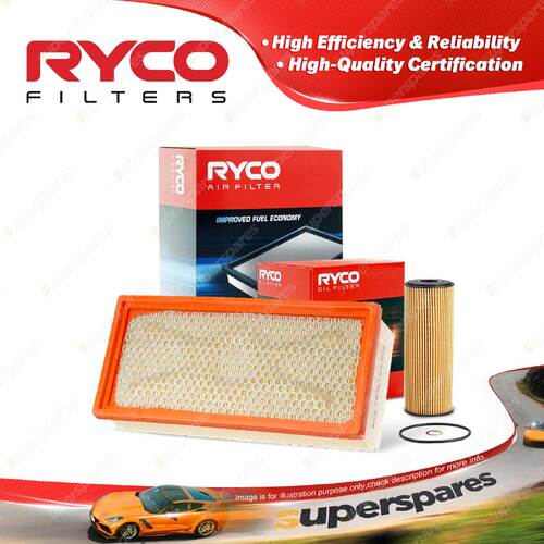 Ryco Oil Air Filter for Ssangyong Rexton 2 Rx270 Y200 II Rx270 Y200 OM665