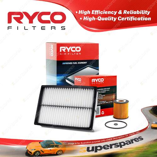 Ryco Oil Air Filter for Mazda 3 BK SP23 MPS 4cyl 2.3L Petrol L3 L3MZR