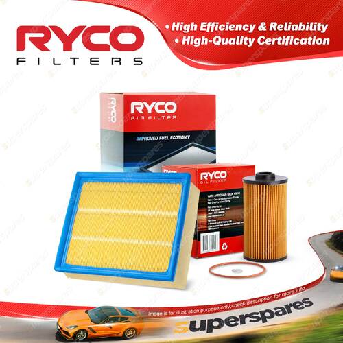 Ryco Oil Air Filter for BMW 740Il 840Ci 535I 540I 735I 730Il 840Ci 530I X5 M5