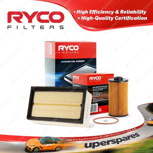 Ryco Oil Air Filter for BMW 750Il 750I E32 840Ci E31 V12 5L Petrol M70B50