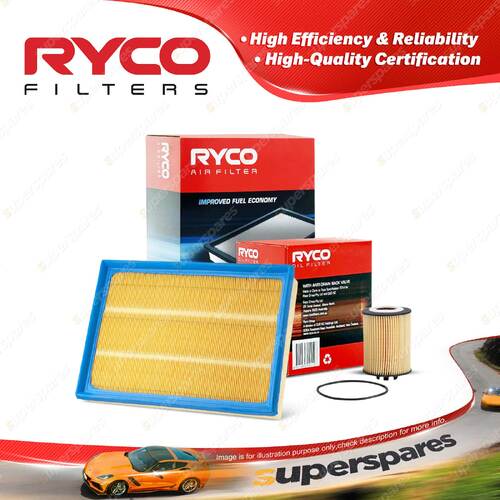 Ryco Oil Air Filter for Holden Combo Van Barina XC 4cyl 1.4L Petrol Z14XEP