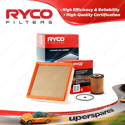 Ryco Oil Air Filter for Chrysler 300C Touring Wagon LE V6 3L Turbo OM642