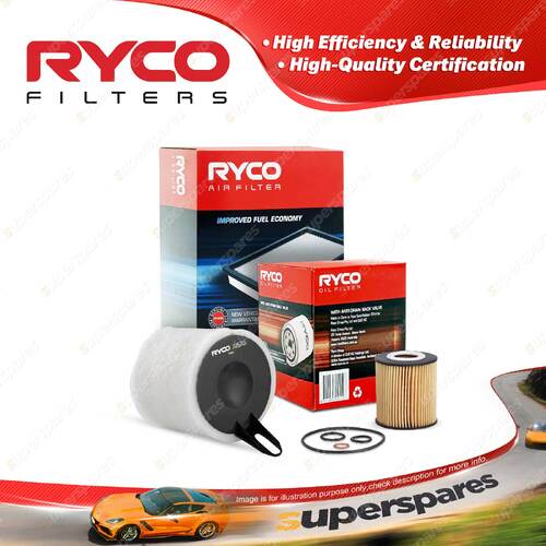 Ryco Oil Air Filter for BMW 118I E87 320I E90 4cyl 2L Petrol N46B20BY N42B20