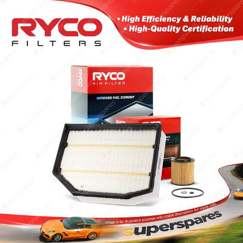Ryco Oil Air Filter for BMW X3 E83 Z4 E85 E86 6cyl Petrol 2.5L 3L N52B30AF