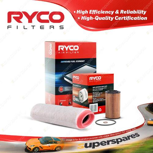 Ryco Oil Air Filter for Landrover Freelander L314 4cyl 2L Turbo Diesel