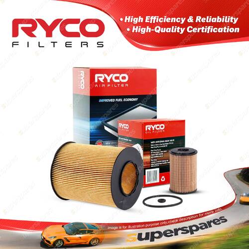 Ryco Oil Air Filter for Mercedes Benz A140 1.4L A160 1.6L A190 1.9L W168 4cyl