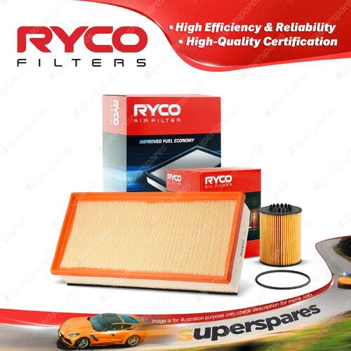 Ryco Oil Air Filter for Volkswagen Touareg 7P V6 3.6L Petrol CGRA 08/2011-On