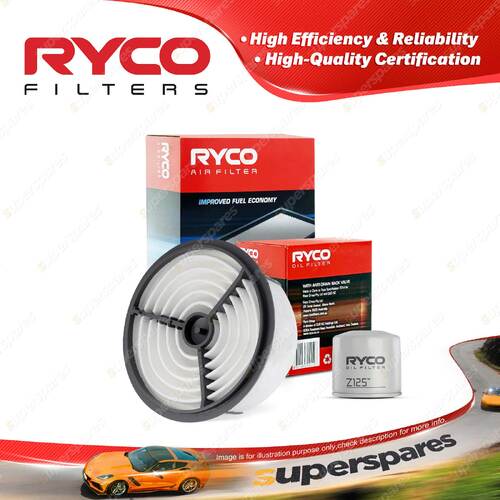 Ryco Oil Air Filter for Suzuki Swift Gti SF SA413 SF413 4cyl 1.3L Petrol G13B