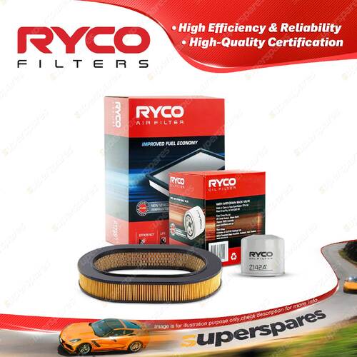 Ryco Oil Air Filter for Mitsubishi Cordia AA AB AC Nimbus UA UB UC 4cyl