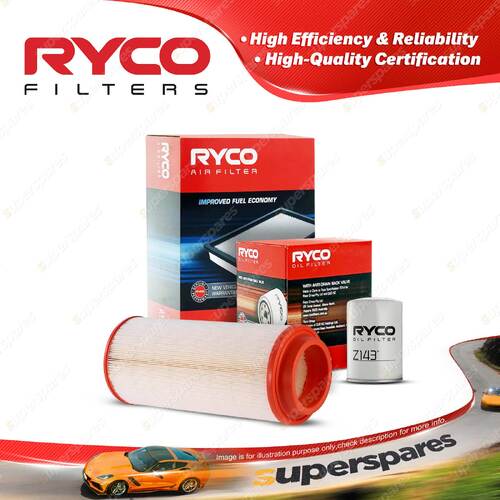 Ryco Oil Air Filter for White Tractor 6510 6710 Diesel 5.9L 4B3.9 Z143 HDA5919