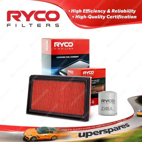 Ryco Oil Air Filter for Nissan 300Zx Exa Gazelle Maxima Pintara Pulsar Exa N12
